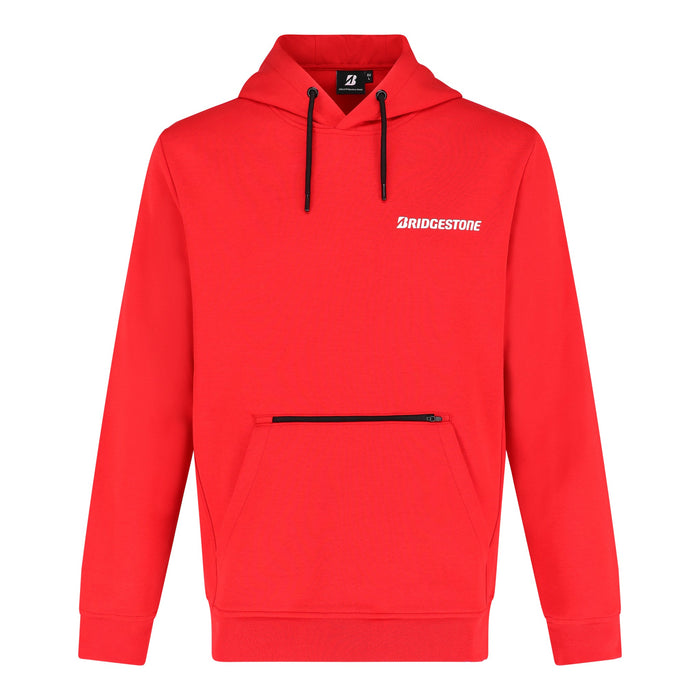 Moto hoodie red