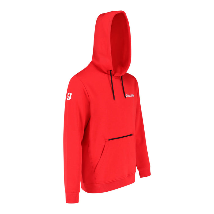 Moto hoodie red