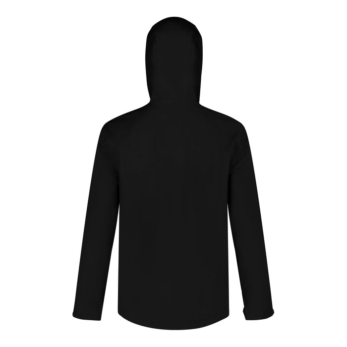 Moto rain jacket black