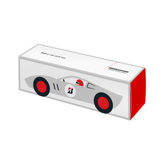 Retro car pull toy
