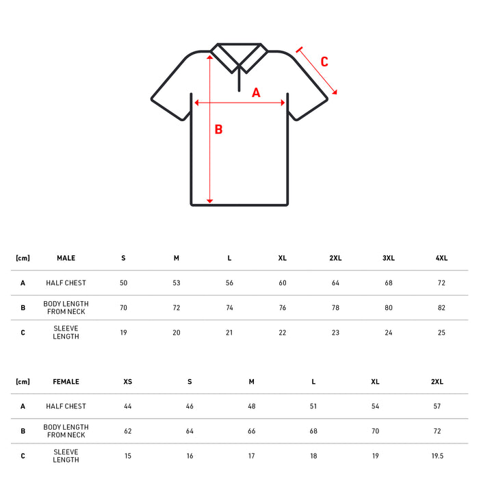 Core polo white men