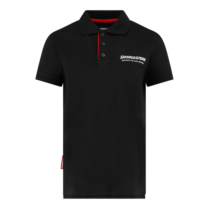 Core polo black women
