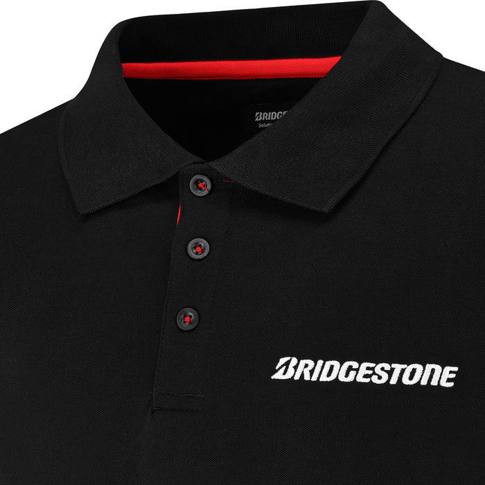 Core polo black men