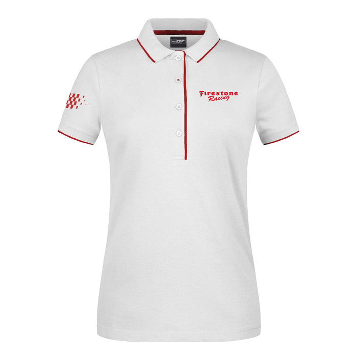 Firestone Racing - Polo white women