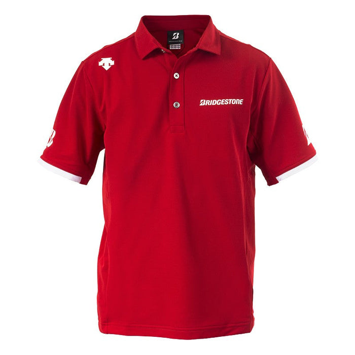 Moto polo red women
