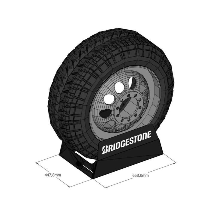 Truck Tyre Display