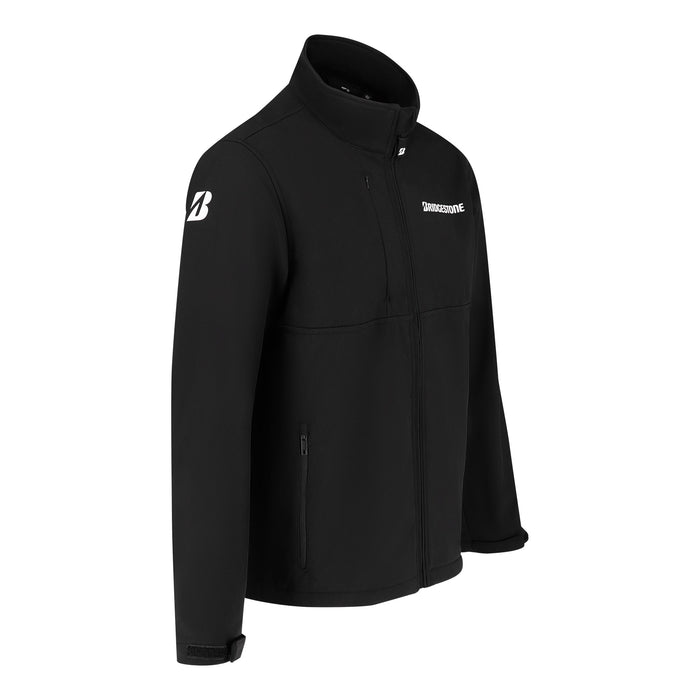 Moto softshell jacket black