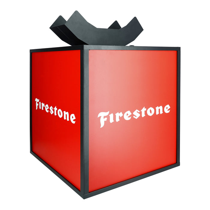 Tyre display cube - set of 4 inlays - Firestone