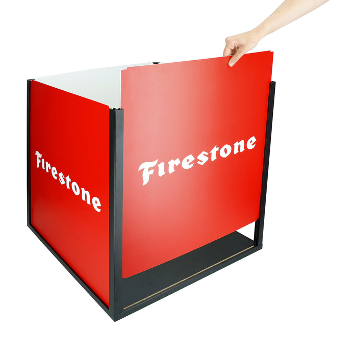 Tyre display cube - set of 4 inlays - Firestone