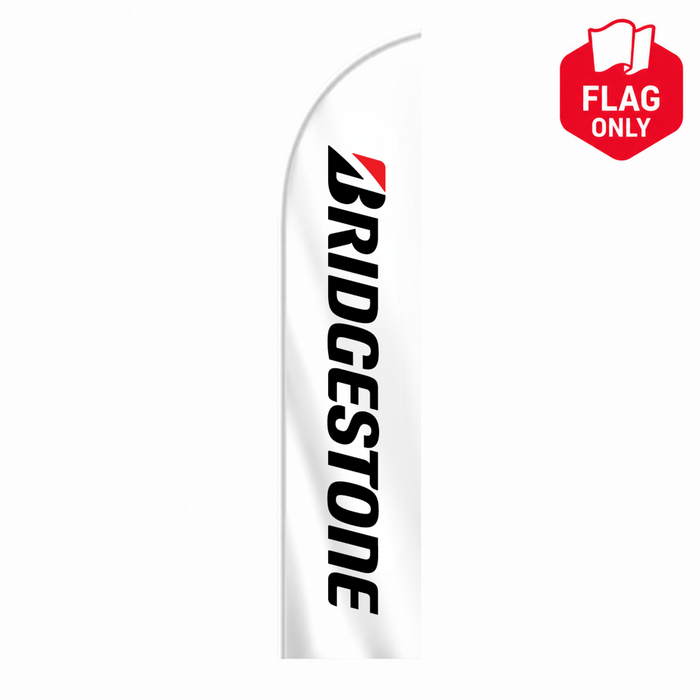 Bandiera da spiaggia Bridgestone 370 x 65 cm